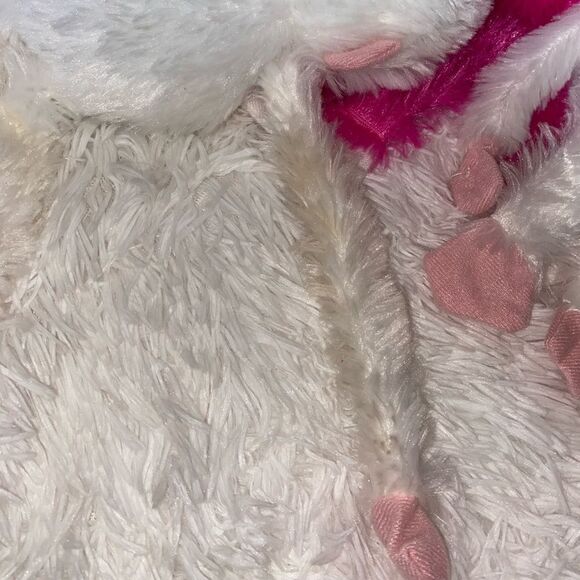 *NWT* (3) Fuzzy Friends Monkeys w/ Velcro Hands: (2) White (1) Hot Pink - Picture 5 of 5